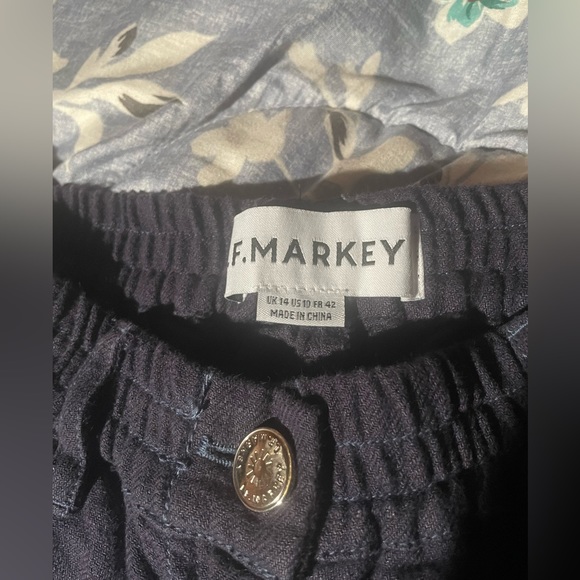 L.F.Markey Fergus Trouser - Navy - Picture 3 of 3